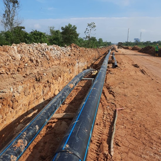 Riau GFPP 257MW IPP Project – HDPE Pipe Line